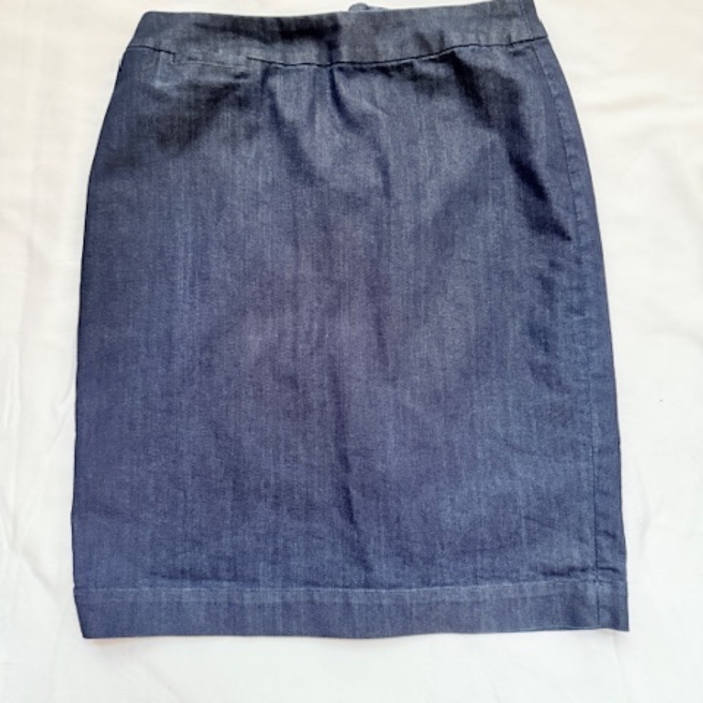 Coldwater Creek Denim Pencil Skirt, 10